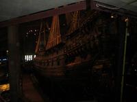 Bkick auf das riesige Schiff im Museum