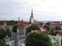 Blick von der Ober- auf die Unterstadt