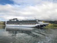 Ankunft in Akaroa in Neuseeland