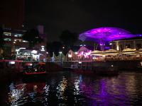 Bootstour in Singapur mit Lasershow am Marina Bay Sands Hotel
