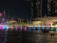 Bootstour in Singapur mit Lasershow am Marina Bay Sands Hotel
