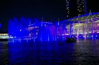 Bootstour in Singapur mit Lasershow am Marina Bay Sands Hotel