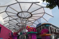 Spaziergang vom Marina Bay Sands Hotel zurück zum Hotel