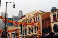 Spaziergang durch Chinatown in Singapur