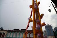 Spaziergang durch Chinatown in Singapur