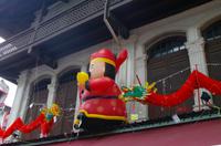 Spaziergang durch Chinatown in Singapur