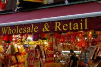 Spaziergang durch Chinatown in Singapur