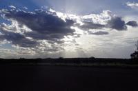 Sonnenuntergang am Ayers Rock