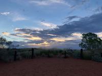 Sonnenuntergang am Ayers Rock