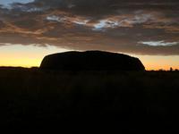 Sonnenaufgang am Ayers Rock