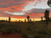 Sonnenaufgang am Ayers Rock