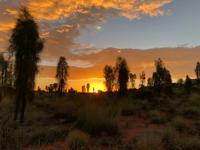 Sonnenaufgang am Ayers Rock
