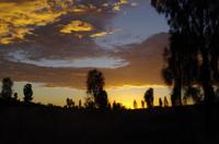 Sonnenaufgang am Ayers Rock