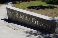 Spaziergang am Don Ritchie Grove