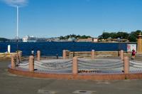 Spaziergang und Blick auf das Sydney Opera House