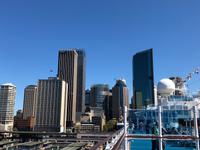 Ausschiffung mit der Diamond Princess aus Sydney