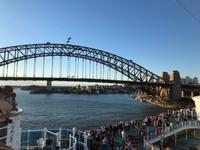 Ausschiffung mit der Diamond Princess aus Sydney