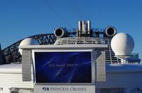 Ausschiffung mit der Diamond Princess aus Sydney