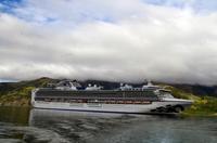 Ankunft in Akaroa, Neuseeland