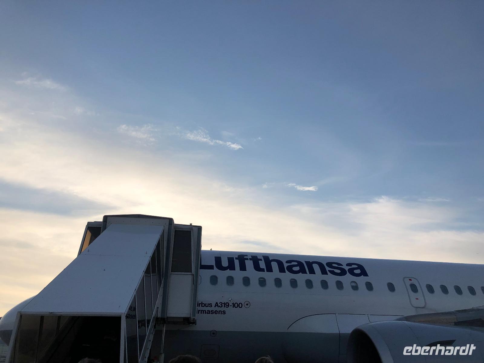 Flug von Frankfurt nach Dresden