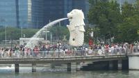 Singapur, Stadtrundfahrt, Merlion