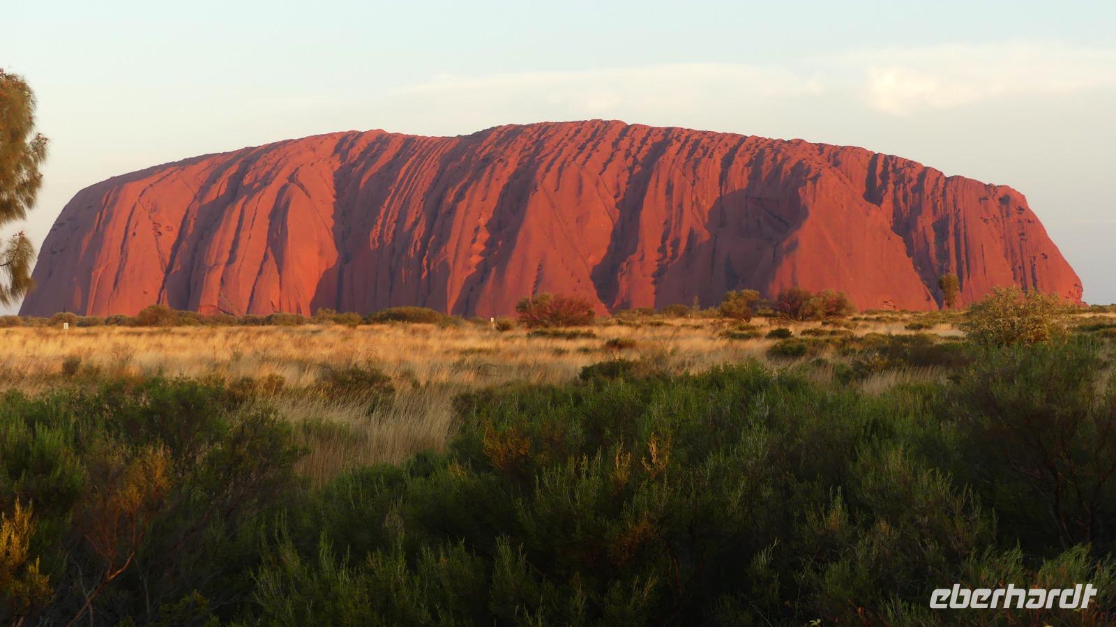 Sonnenuntergang am Uluru
