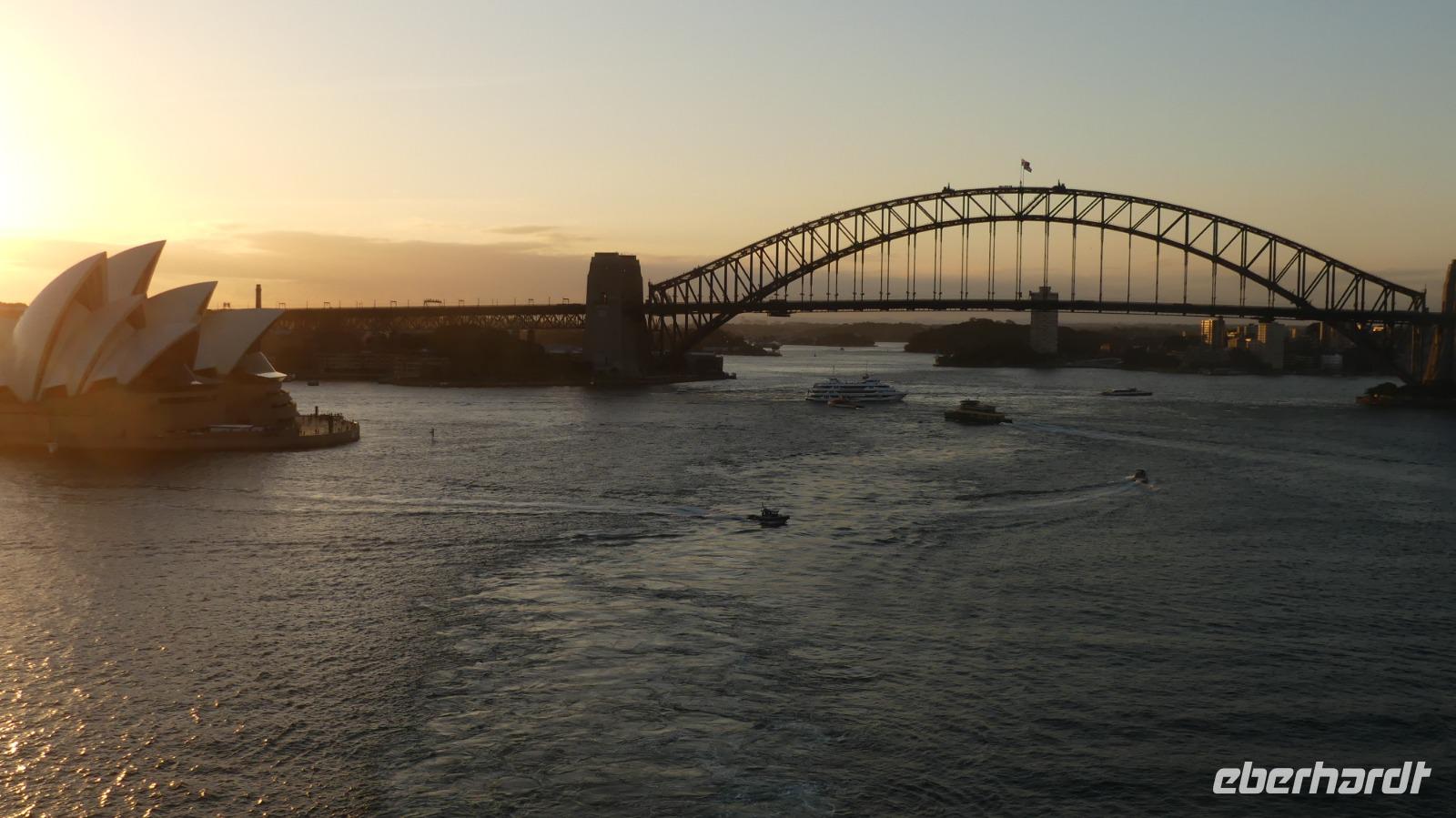 Leinen los in Sydney