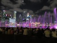 Lichter- un Wasserfontainenshow