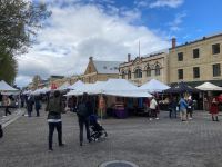 6. Reisetag – Tasmanien – Ankunft in Hobart – Salamanca Market