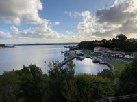 7. Reisetag – Tasmanien – Strahan – Blick auf die Long Bay