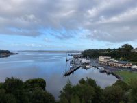 8. Reisetag – Tasmanien – Strahan – Blick auf die Long Bay