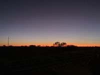 15. Reisetag – Sonnenaufgang im Outback