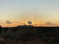 16. Reisetag – Ulu?u-Kata Tju?a National Park – Sonnenuntergang im Outback