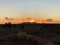 16. Reisetag – Ulu?u-Kata Tju?a National Park – Sonnenuntergang im Outback