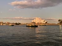18. Reisetag – Abendstimmung in Sydney – Lichtshow am Opernhaus