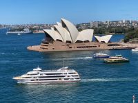 19. Reisetag – Freizeit in Sydney – Spaziergang über die Harbour Bridge – Blick zum Opernhaus