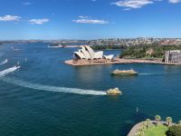 19. Reisetag – Freizeit in Sydney – Spaziergang über die Harbour Bridge – Blick zum Opernhaus
