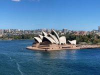19. Reisetag – Freizeit in Sydney – Spaziergang über die Harbour Bridge – Blick zum Opernhaus