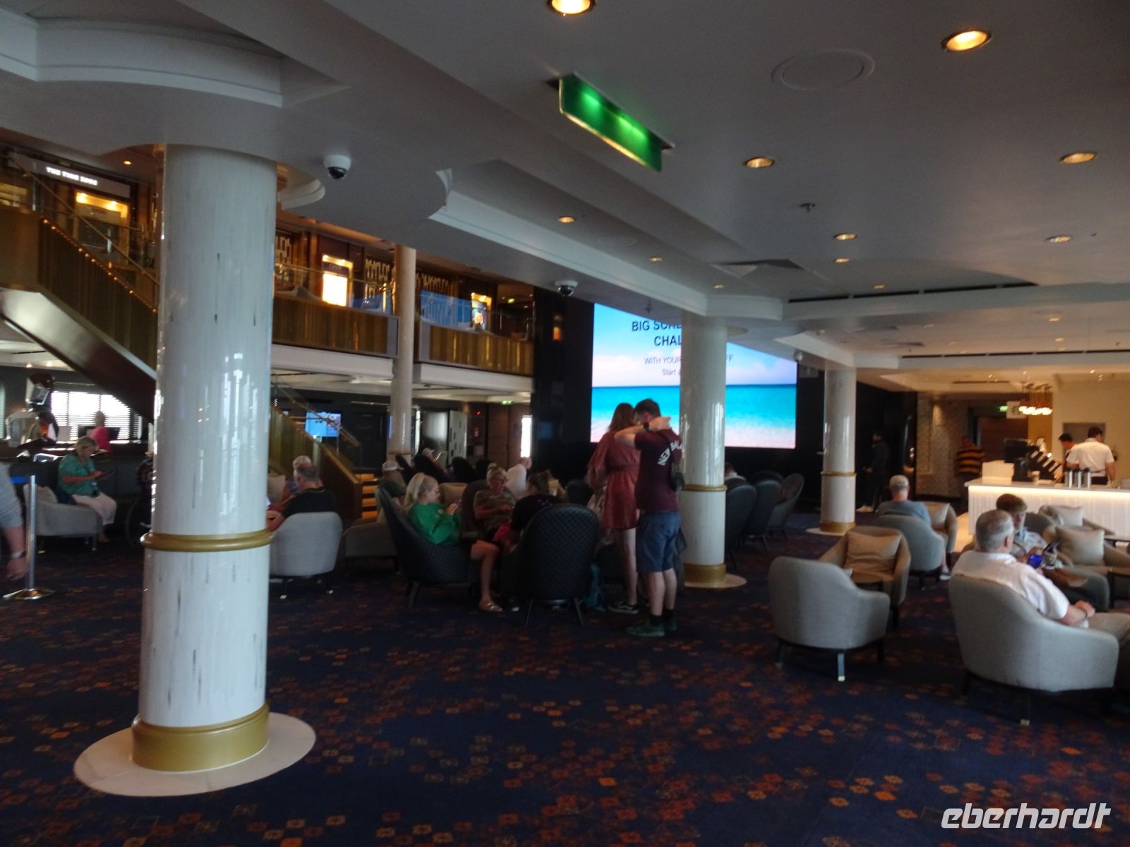 an Bord der Norwegian Spirit 