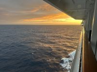 Blick von Bord der Norwegian Spirit
