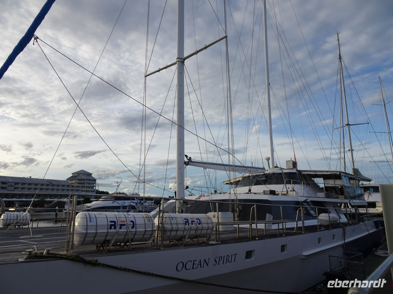 Australien - Cairns - Hafen - Katamaran Ocean Spirit