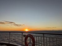 322. Sonnenuntergang an Bord