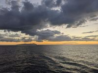 340. Sonnenuntergang an Bord