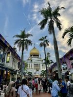 zauberhafte Stimmung vor der Sultan Moschee