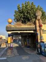 gestaltet von Friedensreich Hundertwasser 