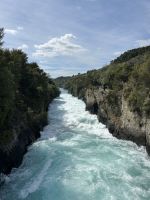 am Hukafall angekommen 