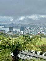 Wolken über Wellington