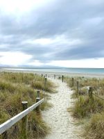 die Strandbucht von Nelson 