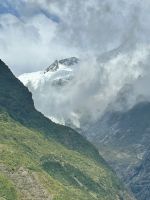 ab und zu zeigt sich der Gletscher...