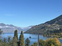 Blick auf Lake Wakatipu in Queenstown